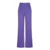 Wide Leg Jeans-Purple