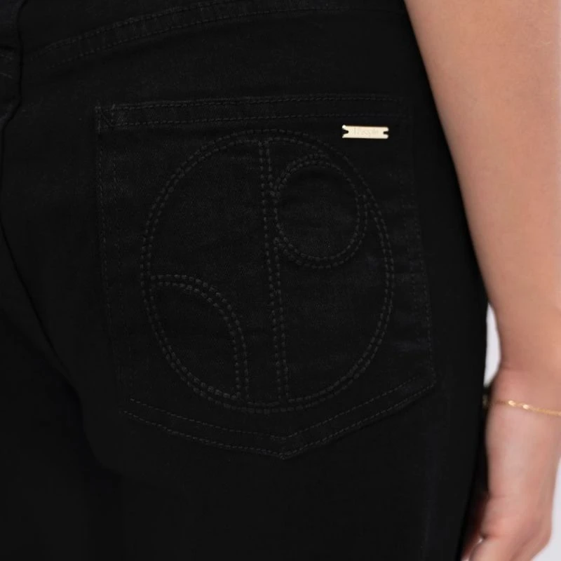 California - Sustainable Barrel Jeans - Celeste Black 7 California - Sustainable Barrel Jeans - Celeste Black - Image 7