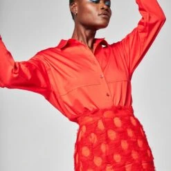 Adonis Boyfriend Shirt Red -Transcend Sales adonis boyfriend shirt red 1fb89b9c14a0ff8a690ba878dbd72cc1