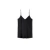 Bias Cut Cami - Black