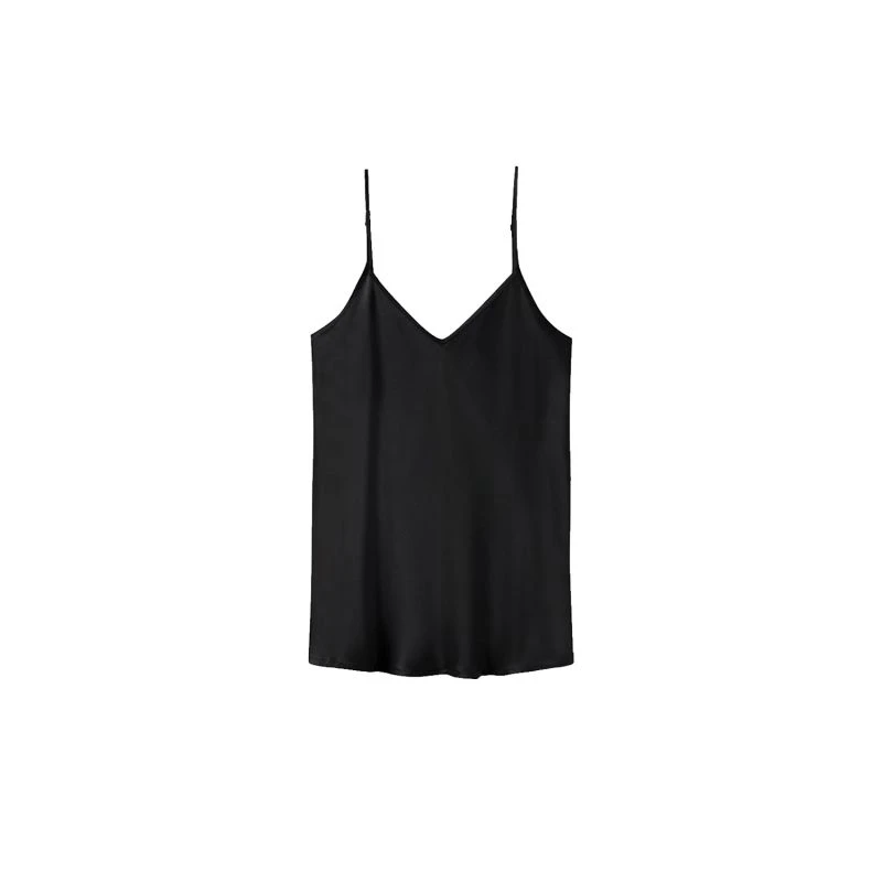 Bias Cut Cami - Black 1 Bias Cut Cami - Black