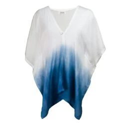 Anakena Natural Dyed Indigo Bikini Cover Up