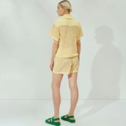 Finch Knit Shorts - Vanilla 6 Finch Knit Shorts - Vanilla -Transcend Sales azsgvs65a2r1cyom9len