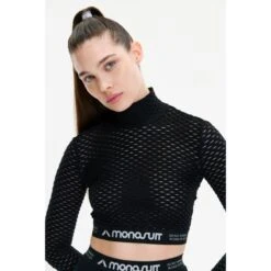 Trendy 3D Black Crop Top - Black -Transcend Sales black crop top premium quality f0f7d1f4084b780080675e625fac1518