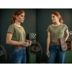 Damsons Rock T-Shirt Army Green -Transcend Sales bpspoh6mgnx60r5qfi4k