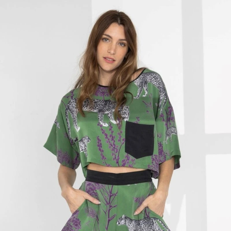 Lennon Harper Crop Tee 2 Lennon Harper Crop Tee - Image 2