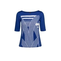 Printed Half-Sleeved Top