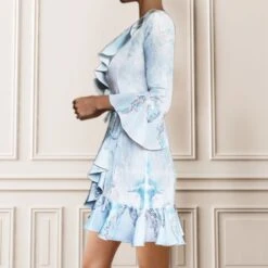 Silk Wrap Dress Mini - White 9 Silk Wrap Dress Mini - White -Transcend Sales cine16sciw9kzp1byppt