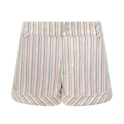 Classic Summer Shorts In Colourful Stripes