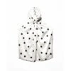 Claudia Silk Twisted Neck Top - Polka Dot