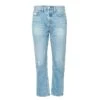 Claude High Rise Straight Crop Jeans In Retro