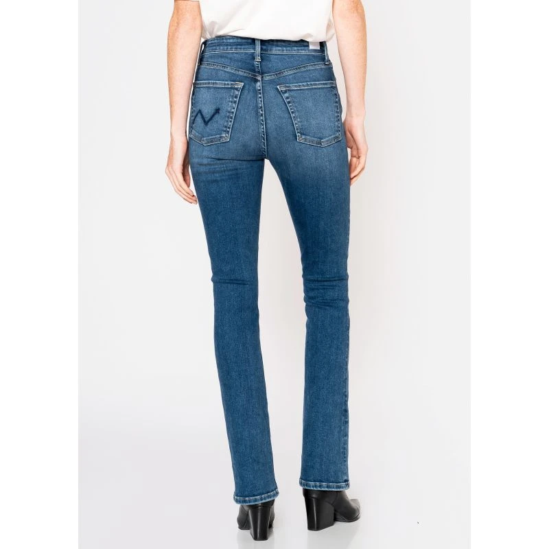 Cora Mid Rise Skinny Boot Jeans In Auburn 4 Cora Mid Rise Skinny Boot Jeans In Auburn - Image 4