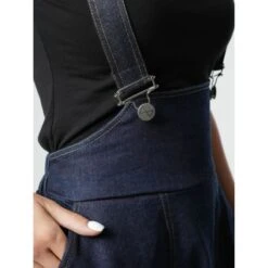 Denim Romper -Transcend Sales denim romper c24855a2eb6d04ae92fb0f9842c5329a