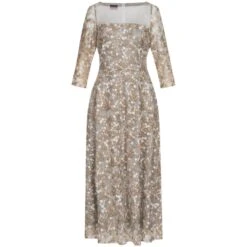 Flower Sprinkled Maxi Dress