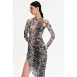 Dress Manipulative Midi Open Back - Brown -Transcend Sales dress manipulative midi open back brown 721366035421539f363a6ed2756b9038