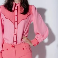 Anytime Cowboy Blouse -Transcend Sales dtfyyogooooiptfaociu