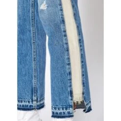 Claude High Rise Straight Crop Jeans In Route -Transcend Sales ecwzwqxofn8ldv64wepz