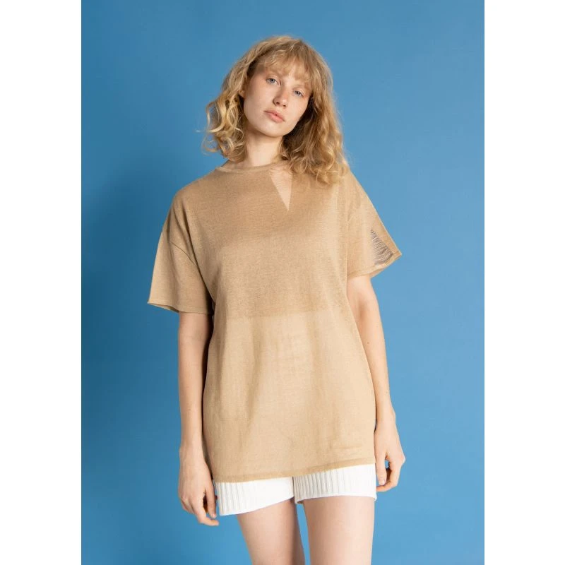 Terra Ribbed Shorts White 6 Terra Ribbed Shorts White - Image 6