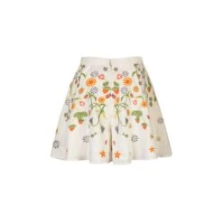 Eliza Embroidered Organic Cotton Flared Shorts 13 Eliza Embroidered Organic Cotton Flared Shorts -Transcend Sales eliza embroidered skorts e7b5a5989fdfc3e66db35d611f0849e8