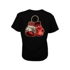Embellished Boxing Gloves T-Shirt - Black