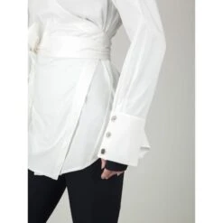 Royal Classic Cotton Shirt - White -Transcend Sales eqco5cdebuz2r48usrvb