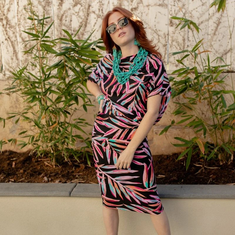 Paradise Palm Angle Dress 2 Paradise Palm Angle Dress - Image 2