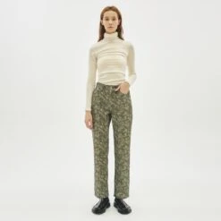 Fake Fur Printed Recycle Jeans - Green 10 Fake Fur Printed Recycle Jeans - Green -Transcend Sales fake fur printed recycle jeans 84e52fb8ce7c019451b414777f5bdba6