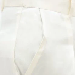 Manila Silk Tailored Shorts In Pearl White -Transcend Sales ffvbltxudexilavx8qk3