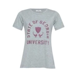 The State Of Georgia Track T-Shirt Grey Marle