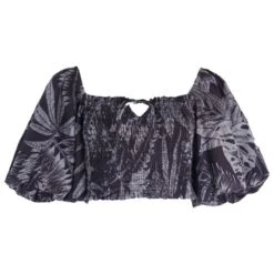 Florence Smocked Top - Black