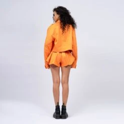 Neon Orange Cropped Shorts 7 Neon Orange Cropped Shorts -Transcend Sales gqusbztbztbpa6nqbkr7