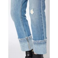 Eve Slim Straight Jeans In Repair -Transcend Sales h3ighjxuatfoejikikmv