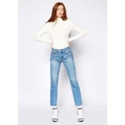 Claude High Rise Straight Crop Jeans In Georgia -Transcend Sales hc0zj9jb7oepcnhx9vbh