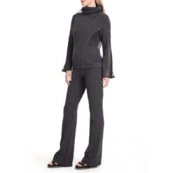 Hood Collar Boucle Blouse Grigio Piu Scuro -Transcend Sales hood collar boucle blouse grigio piu scuro a6a294b783dd7fd0552d1b598684c527