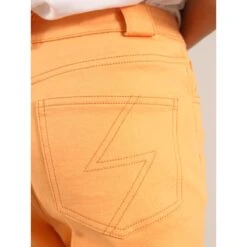 Rogue Organic Cotton Summer Jeans In Peach Orange 10 Rogue Organic Cotton Summer Jeans In Peach Orange -Transcend Sales iiaxocuz44smsapffxou