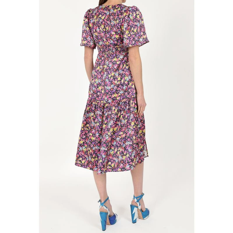 Imelda Dress Navy Ditsy Floral 4 Imelda Dress Navy Ditsy Floral - Image 4