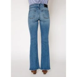 Grace Mid Rise Flare Jeans In Kodiak -Transcend Sales izxcccyknbj7hmmebm7x