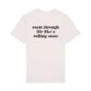 Like A Rolling Stone Oversized Retro Slogan T-Shirt