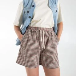 Jane Checked Short -Transcend Sales jane checked short ad41c28b83bf7fe113c5be42f5d21103
