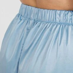 Satin Boxer Shorts - Blue -Transcend Sales jm5j8hcuboouhdrcujec