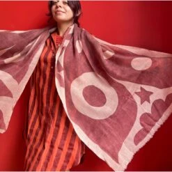 Katherine Organic Cotton Half-Placket Shirt Dress With Side Pockets And Long Sleeves In Clay Cabana Stripe Block Print -Transcend Sales katherine shirt dress in clay stripe c3c93a4562695874f64b22ae7fbb74d1