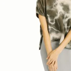 Cashmere Capelet Top - Storm Tie Dye -Transcend Sales kburg1gcsv1wtlop6cfo