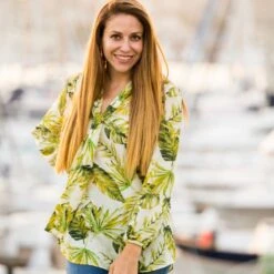 Palma Tie Front Blouse 10 Palma Tie Front Blouse -Transcend Sales kdhc4j7yzpd9gh7dseks