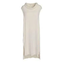 Echape Long Top Dress - White
