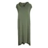 Echape Long Top Dress Olive Green