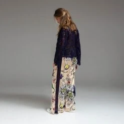 Indigo Blouse -Transcend Sales lion9kp3kgsnfeiofbge