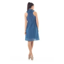 Sleeveless Ruffle Detail Dress -Transcend Sales lndnou5uzqoiterkfpak
