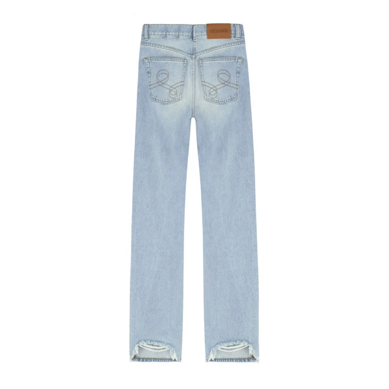Loose-Fit Jeans In Ice-Blue Denim 7 Loose-Fit Jeans In Ice-Blue Denim - Image 7