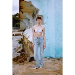 Loose-Fit Jeans In Ice-Blue Denim 9 Loose-Fit Jeans In Ice-Blue Denim -Transcend Sales loose fit jeans in ice blue denim bfacfa604168121986286012b7ee9d7a