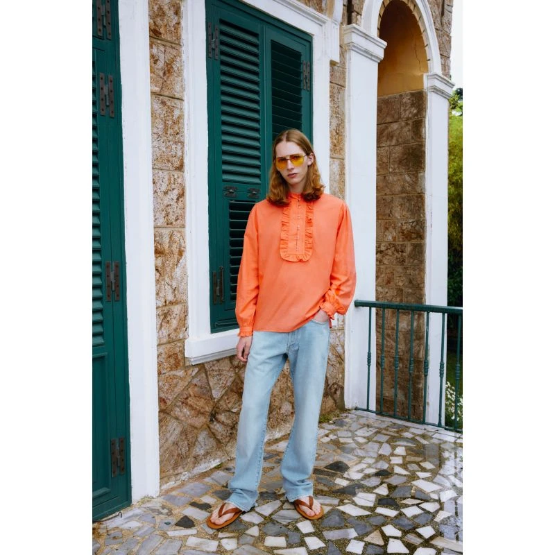 Loose-Fit Jeans In Ice-Blue Denim 2 Loose-Fit Jeans In Ice-Blue Denim - Image 2